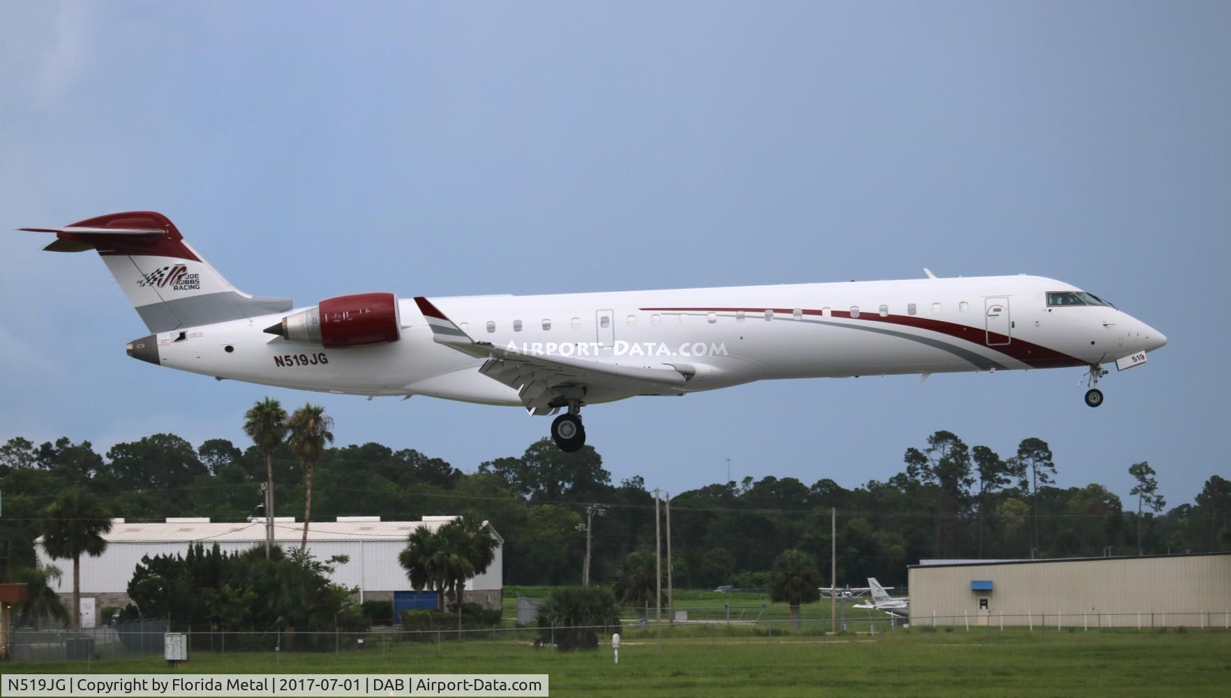 N519JG, Bombardier CRJ-702 (CL-600-2C10) Regional Jet C/N 10217, Joe Gibbs Racing
