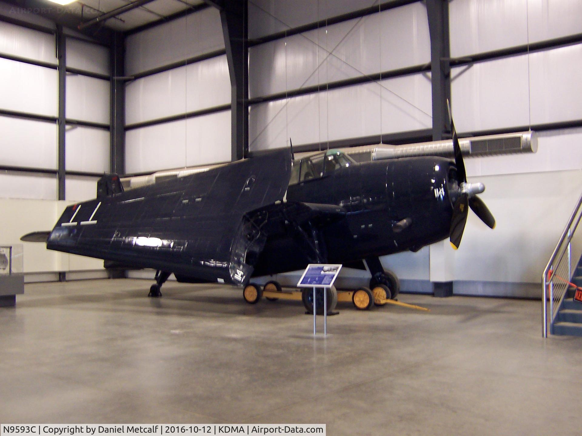 N9593C, Grumman TBM-3 Avenger C/N 69472/2211, Pima Air & Space Museum