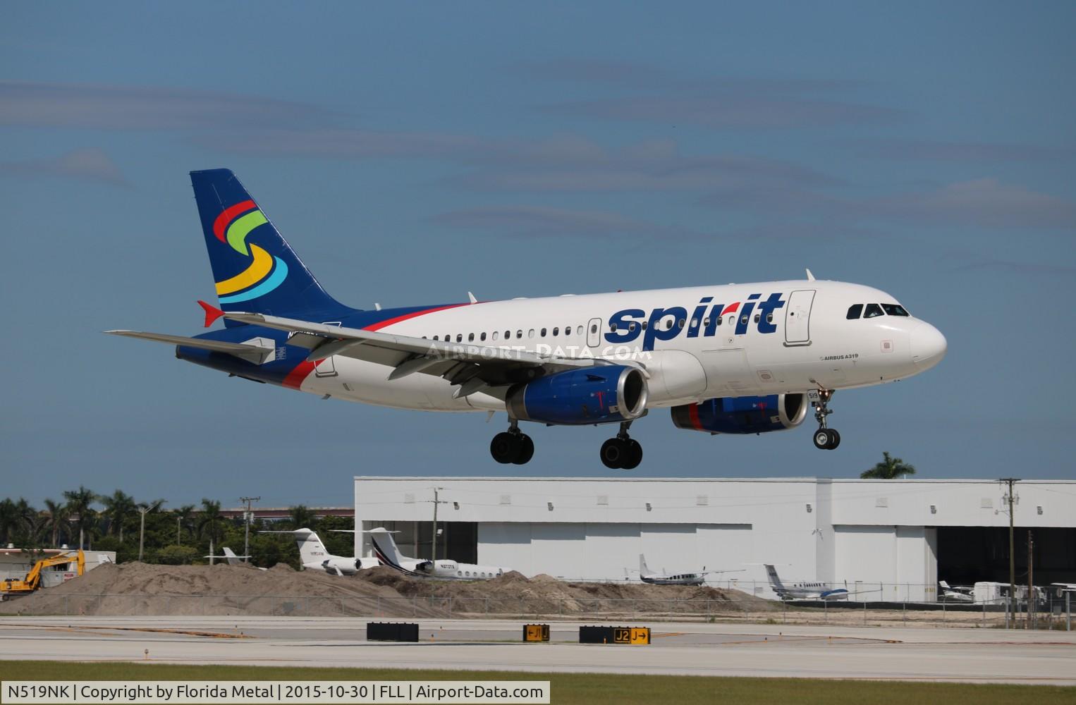 N519NK, 2006 Airbus A319-132 C/N 2723, Spirit