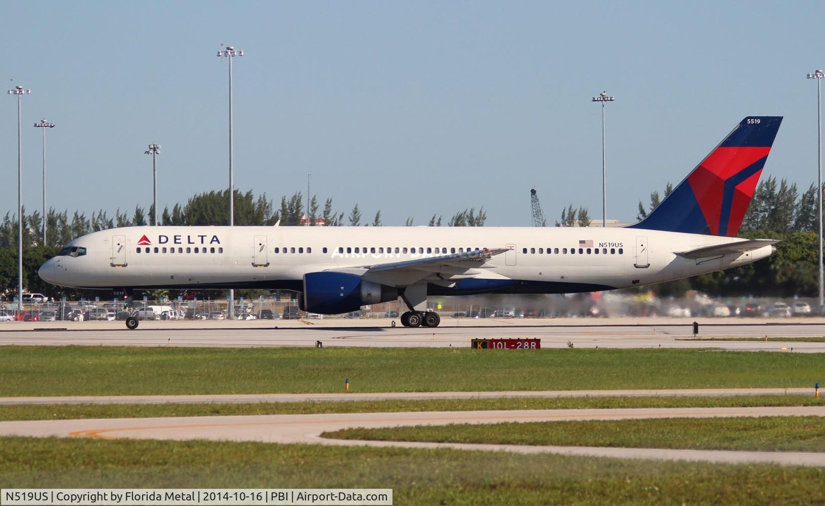 N519US, 1986 Boeing 757-251 C/N 23207, Delta