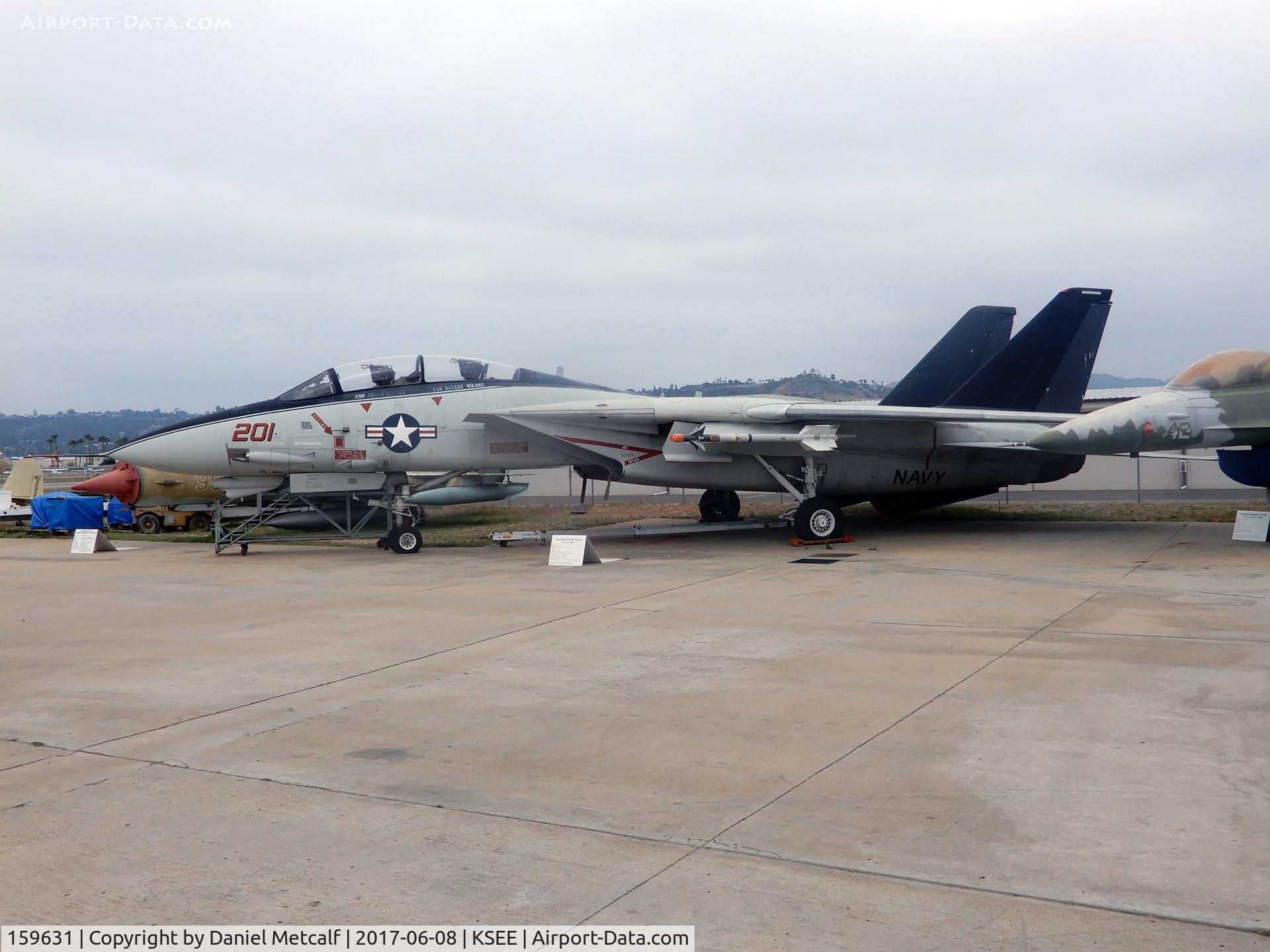 159631, Grumman F-14A Tomcat C/N 178, San Diego Air & Space Museum (Gillespie Field Annex)