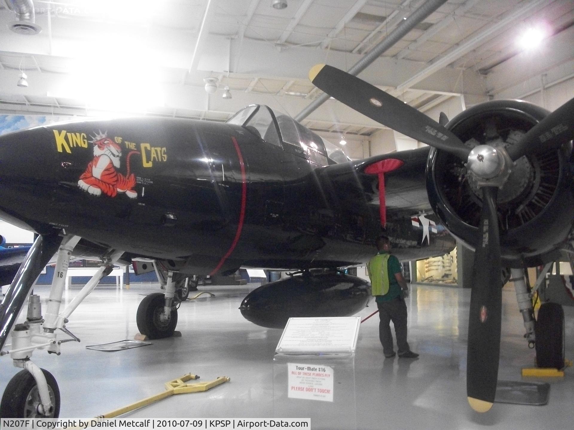 N207F, 1945 Grumman F7F-3 Tigercat C/N C.154, Palm Springs Air Museum