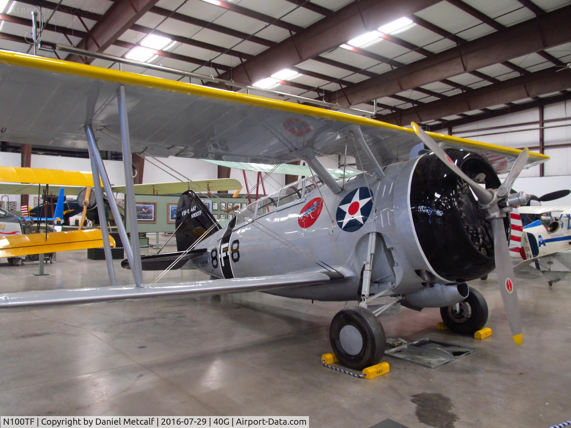 N100TF, Grumman G-32A C/N 447, Planes of Fame Air Museum (Valle-Williams, AZ Location)