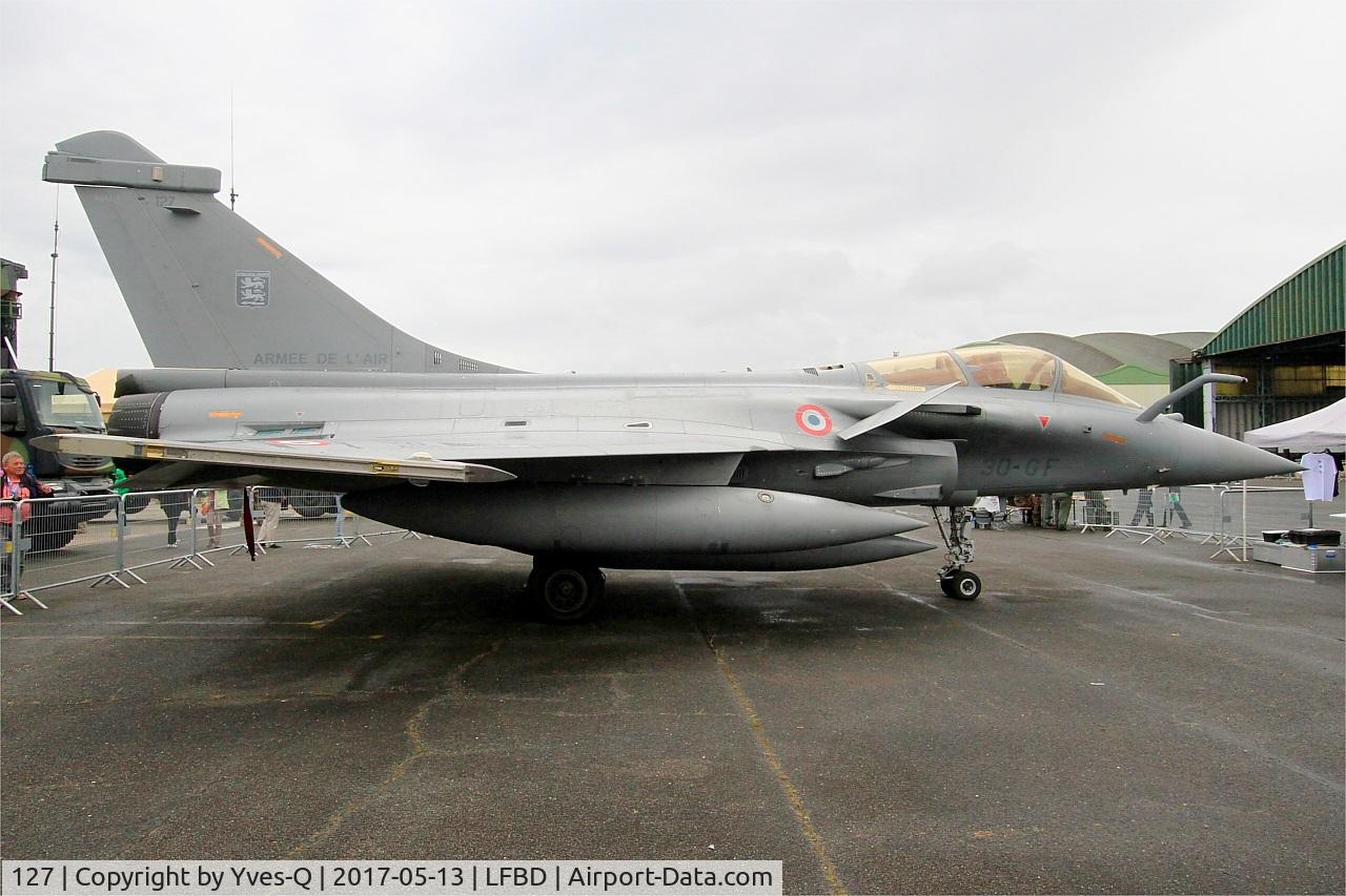 127, Dassault Rafale C C/N 127, Dassault Rafale C, Static display, Bordeaux-Mérignac Air Base 106 (LFBD-BOD) Open day 2017