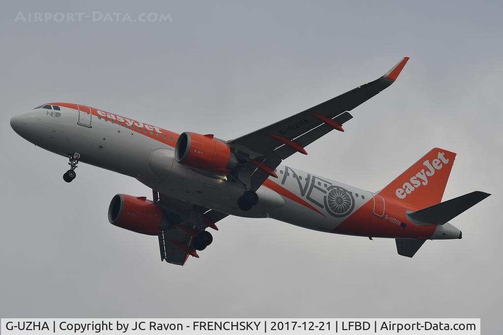 G-UZHA, 2017 Airbus A320-251NEO C/N 7649, NEO Livery U22031 from London (LTN)