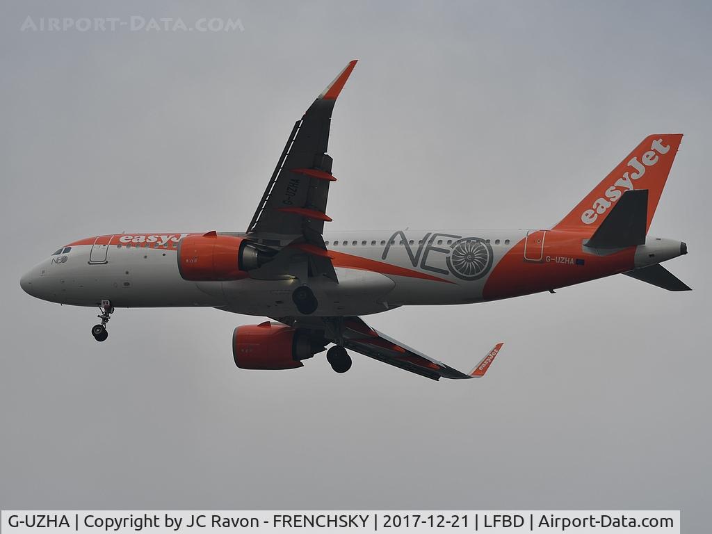 G-UZHA, 2017 Airbus A320-251NEO C/N 7649, NEO Livery U22031 from London (LTN)