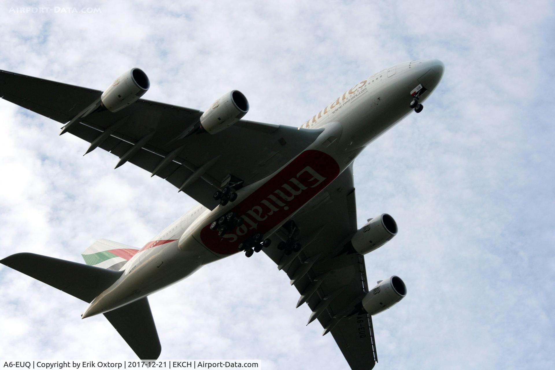 A6-EUQ, 2016 Airbus A380-842 C/N 229, A6-EUQ landing rw 04R