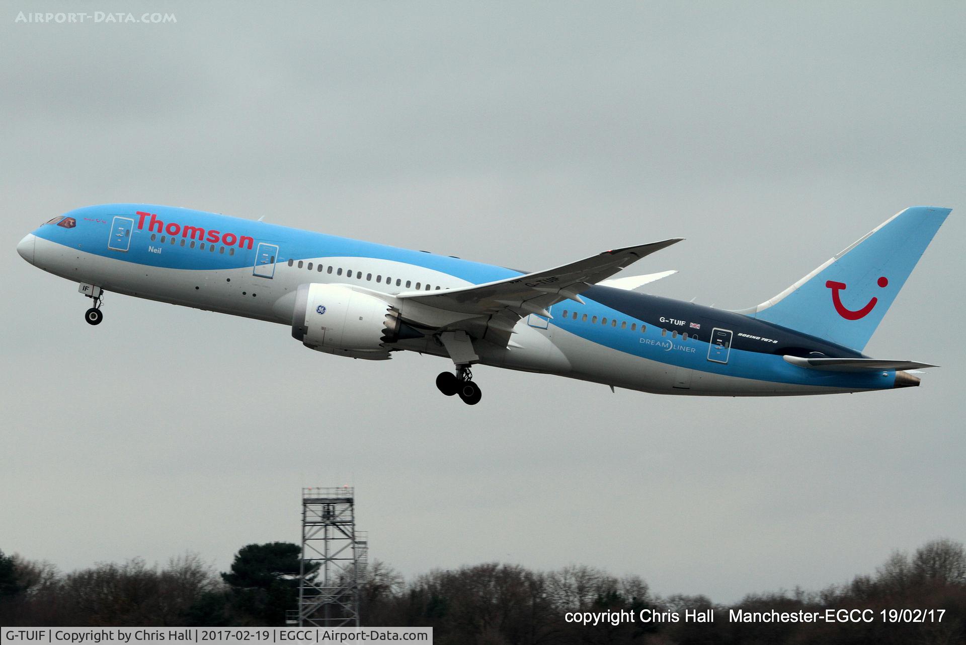 G-TUIF, 2014 Boeing 787-8 Dreamliner C/N 36428, Thomson