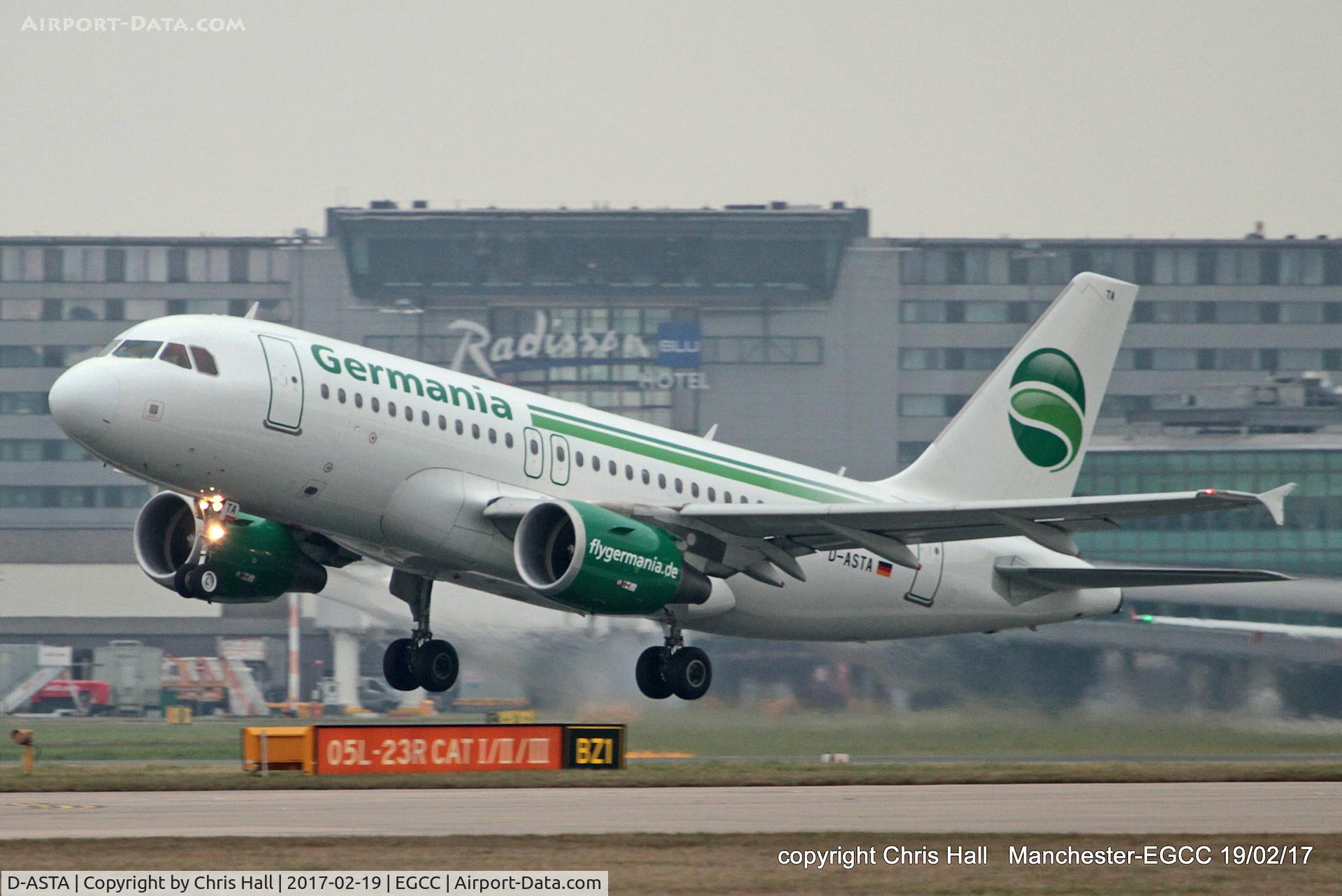 D-ASTA, 2011 Airbus A319-112 C/N 4663, Germania