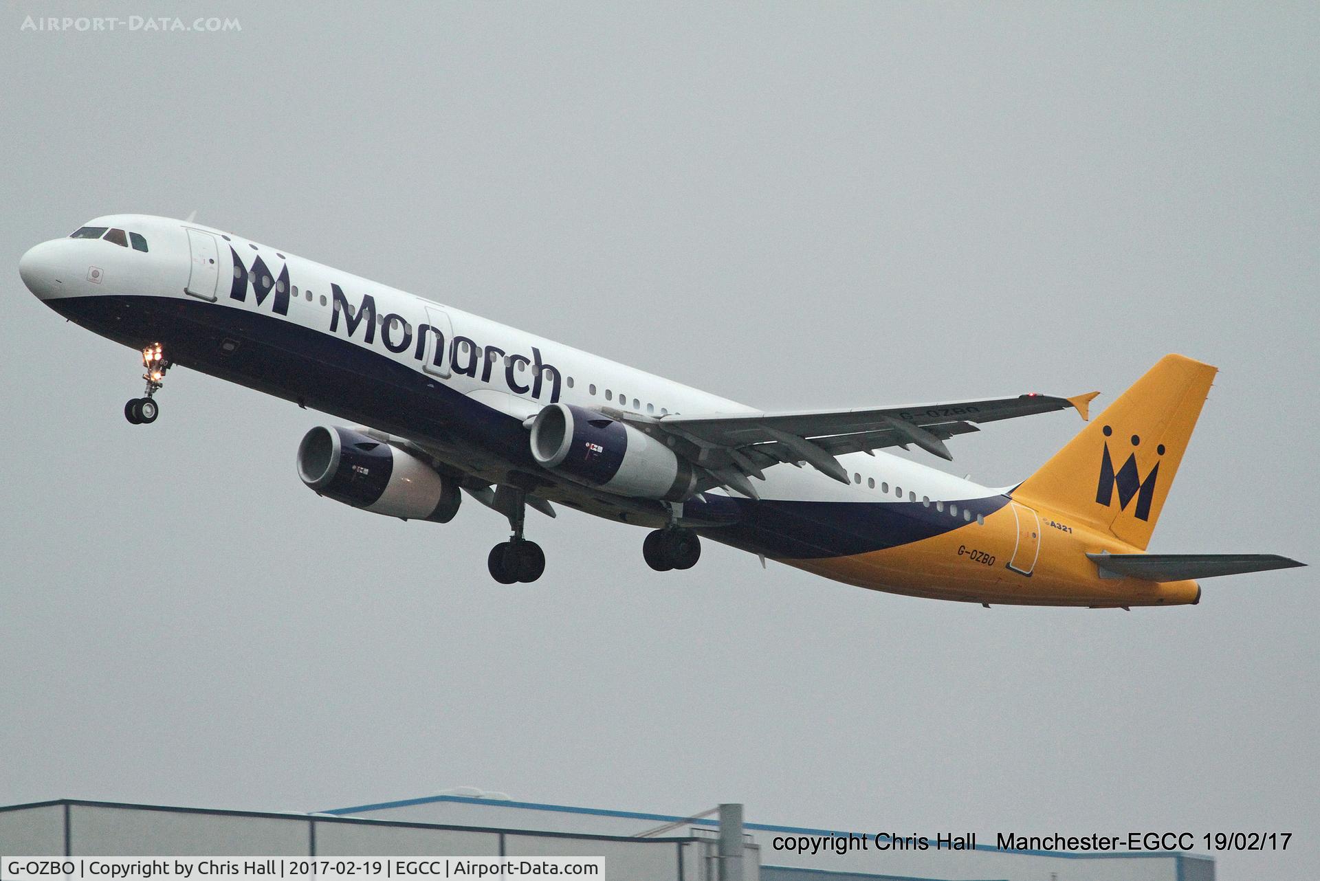 G-OZBO, 2000 Airbus A321-231 C/N 1207, Monarch