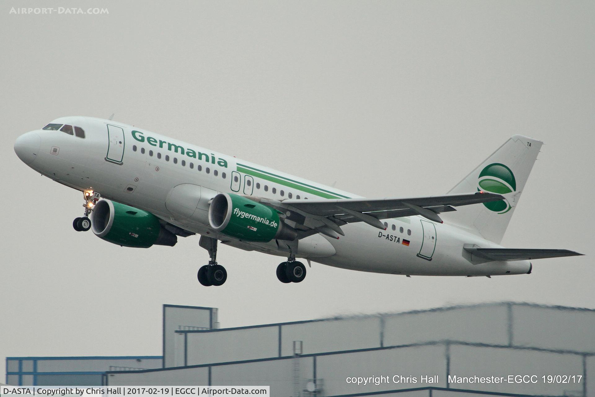 D-ASTA, 2011 Airbus A319-112 C/N 4663, Germania