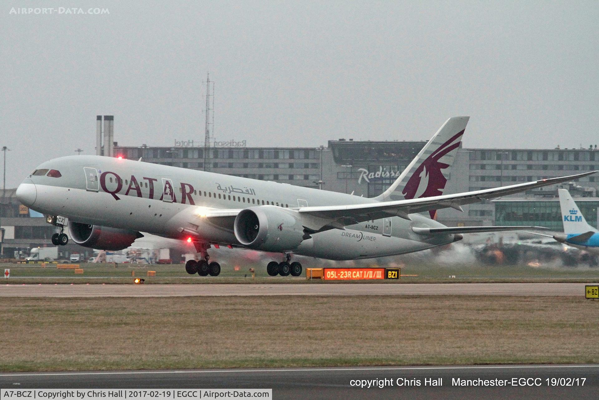 A7-BCZ, 2015 Boeing 787-8 Dreamliner Dreamliner C/N 38344, Qatar