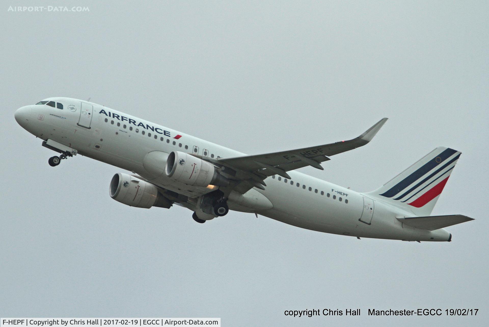 F-HEPF, 2013 Airbus A320-214 C/N 5719, Air France