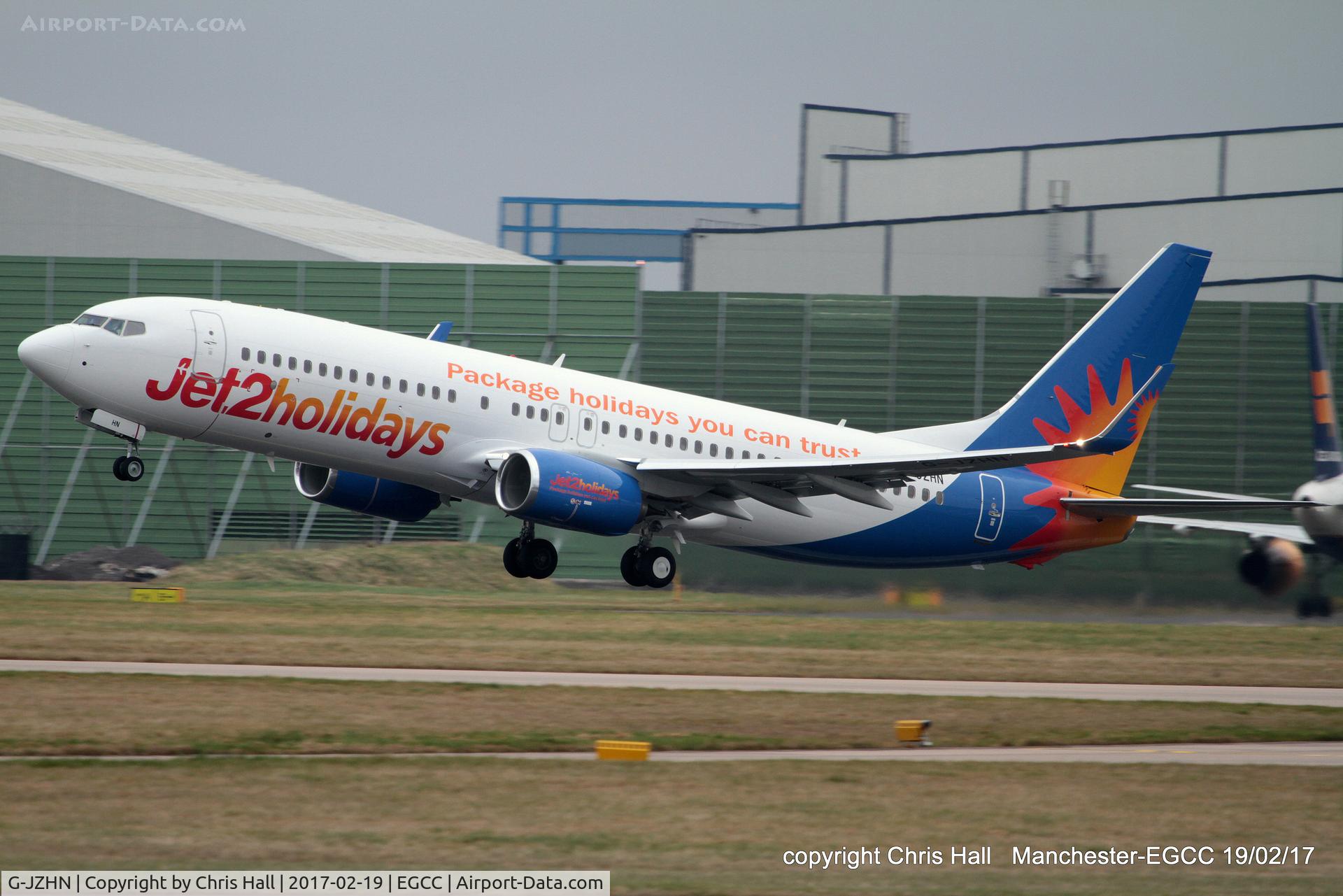G-JZHN, 2016 Boeing 737-8MG C/N 63146, Jet2