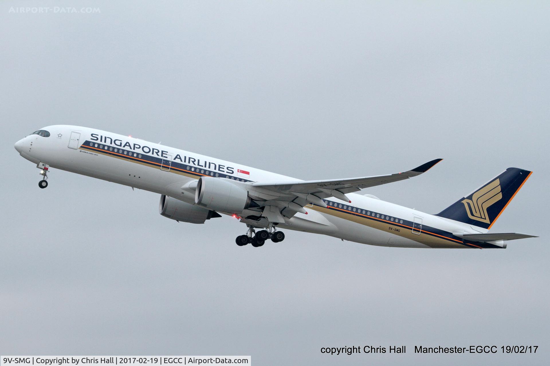 9V-SMG, 2016 Airbus A350-941 C/N 062, Singapore Airlines