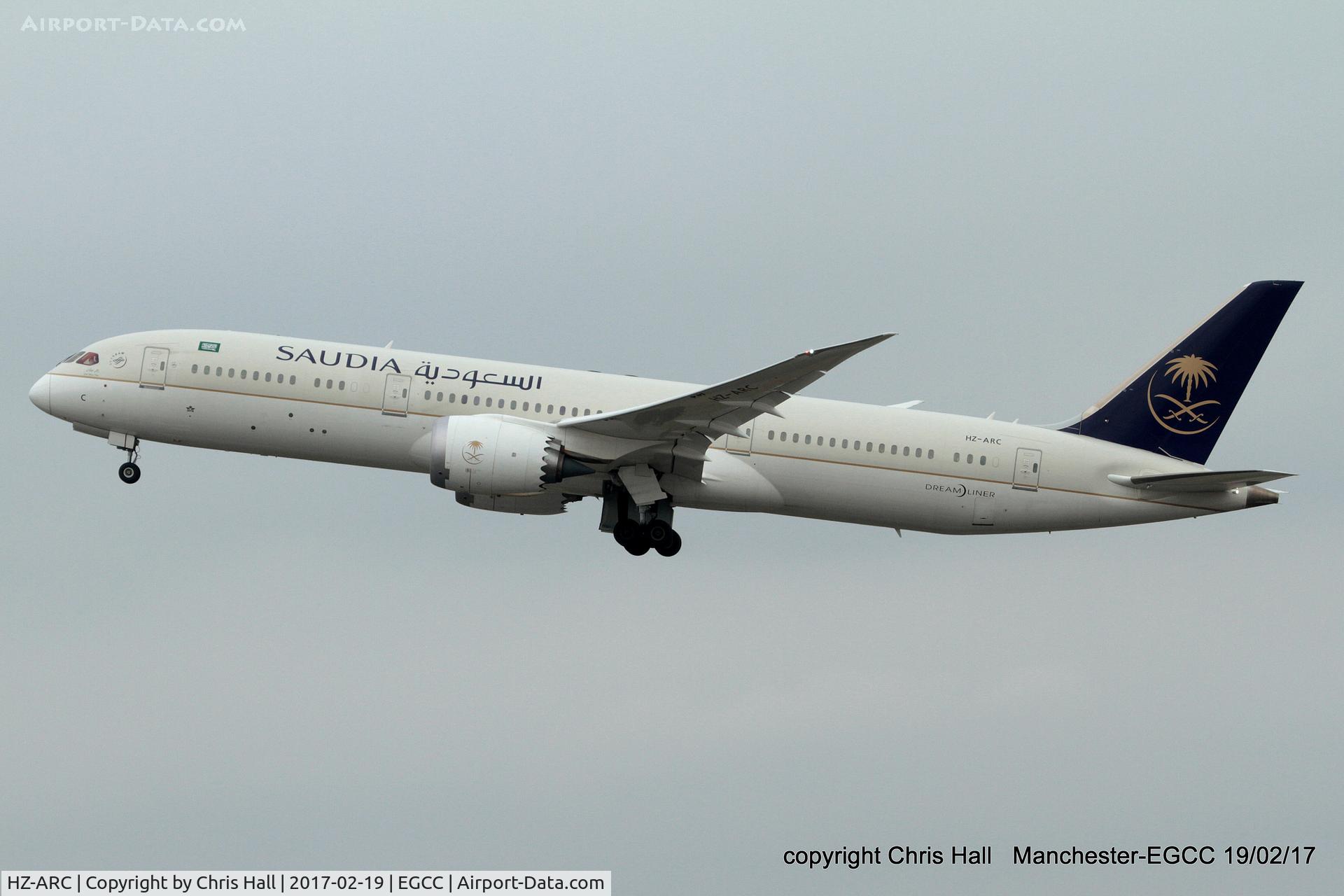 HZ-ARC, 2016 Boeing 787-9 Dreamliner C/N 41546, Saudi Arabian Airlines