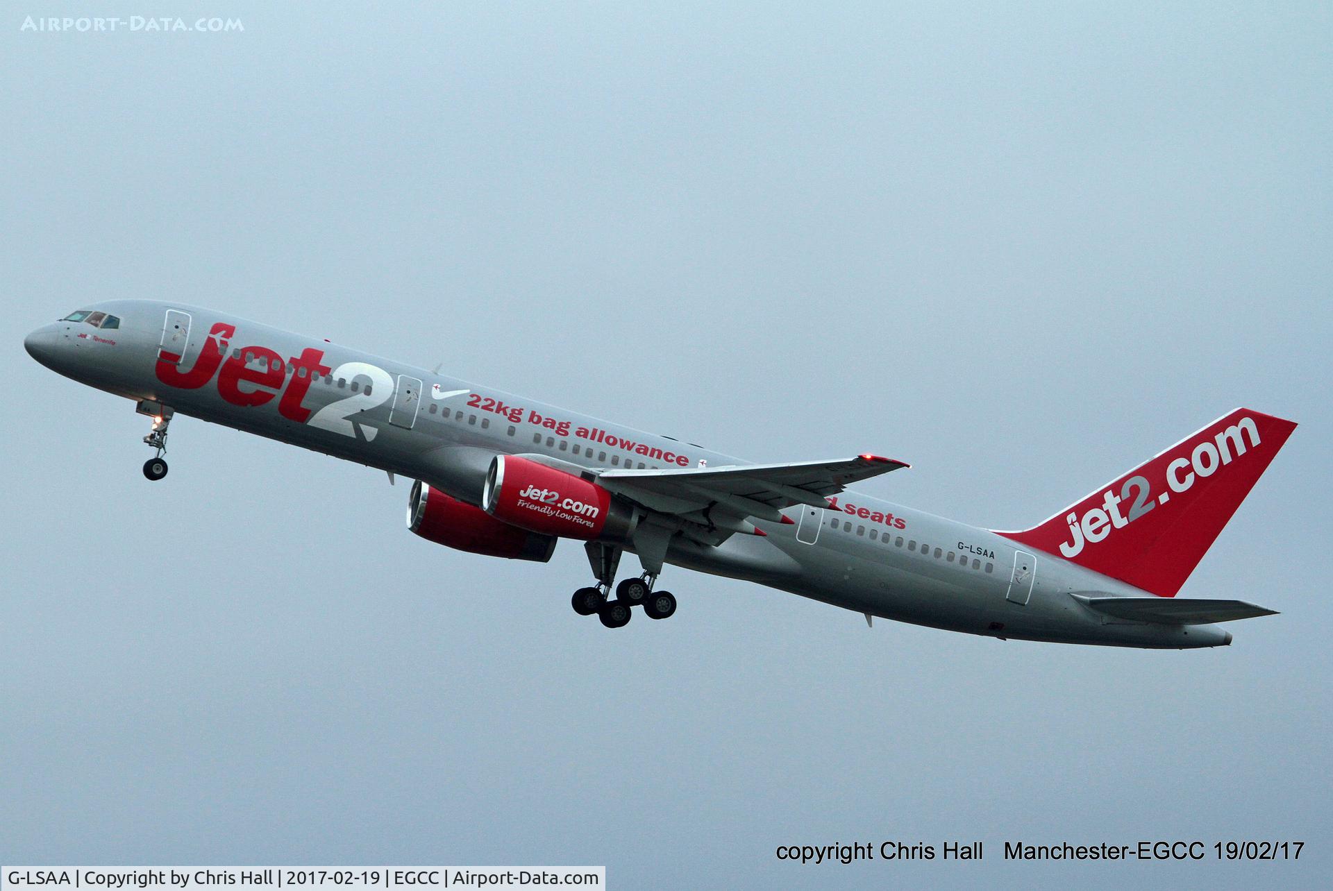 G-LSAA, 1988 Boeing 757-236 C/N 24122, Jet2
