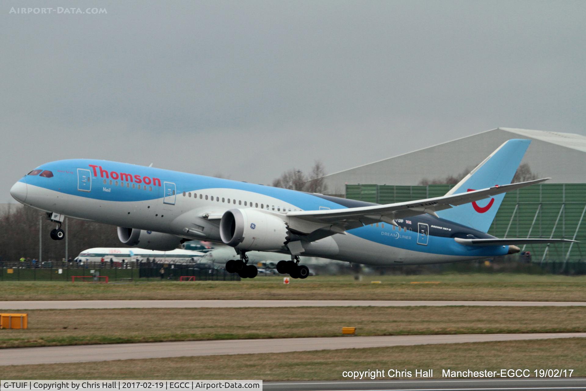 G-TUIF, 2014 Boeing 787-8 Dreamliner C/N 36428, Thomson