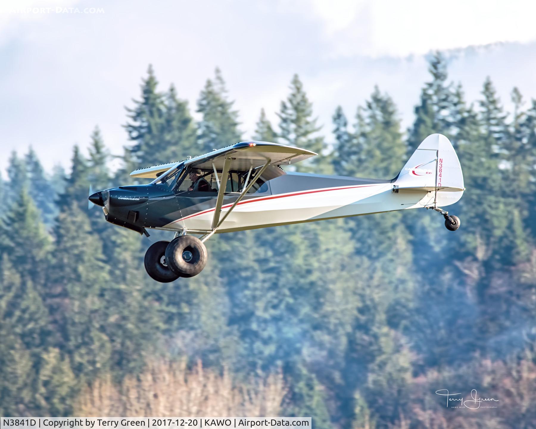N3841D, 2017 Cub Crafters Carbon Cub EX2 C/N CCK-1865-1013, KAWO