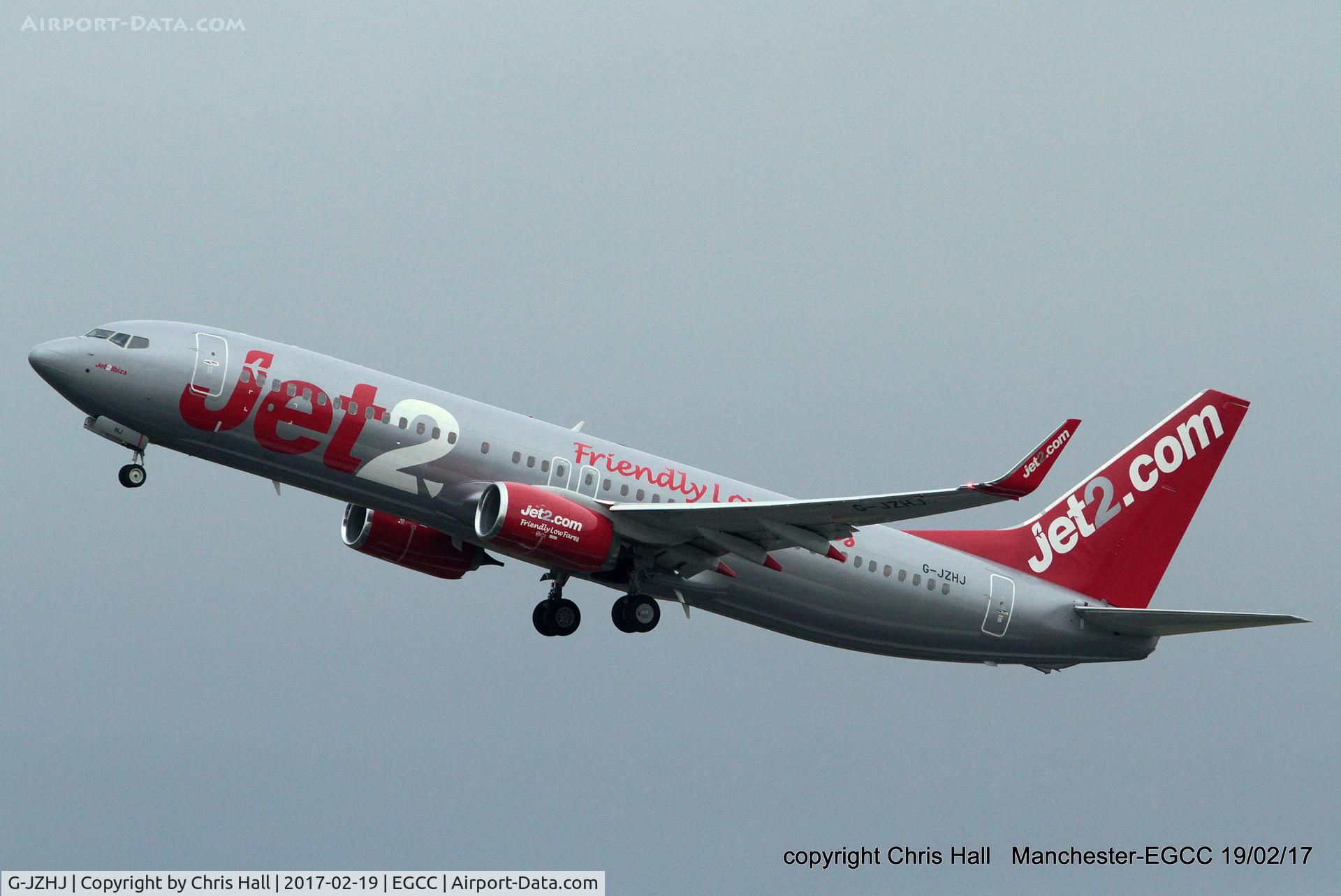 G-JZHJ, 2016 Boeing 737-8MG C/N 63144, Jet2
