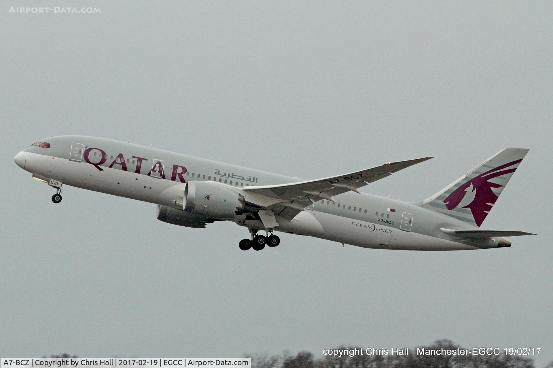 A7-BCZ, 2015 Boeing 787-8 Dreamliner Dreamliner C/N 38344, Qatar