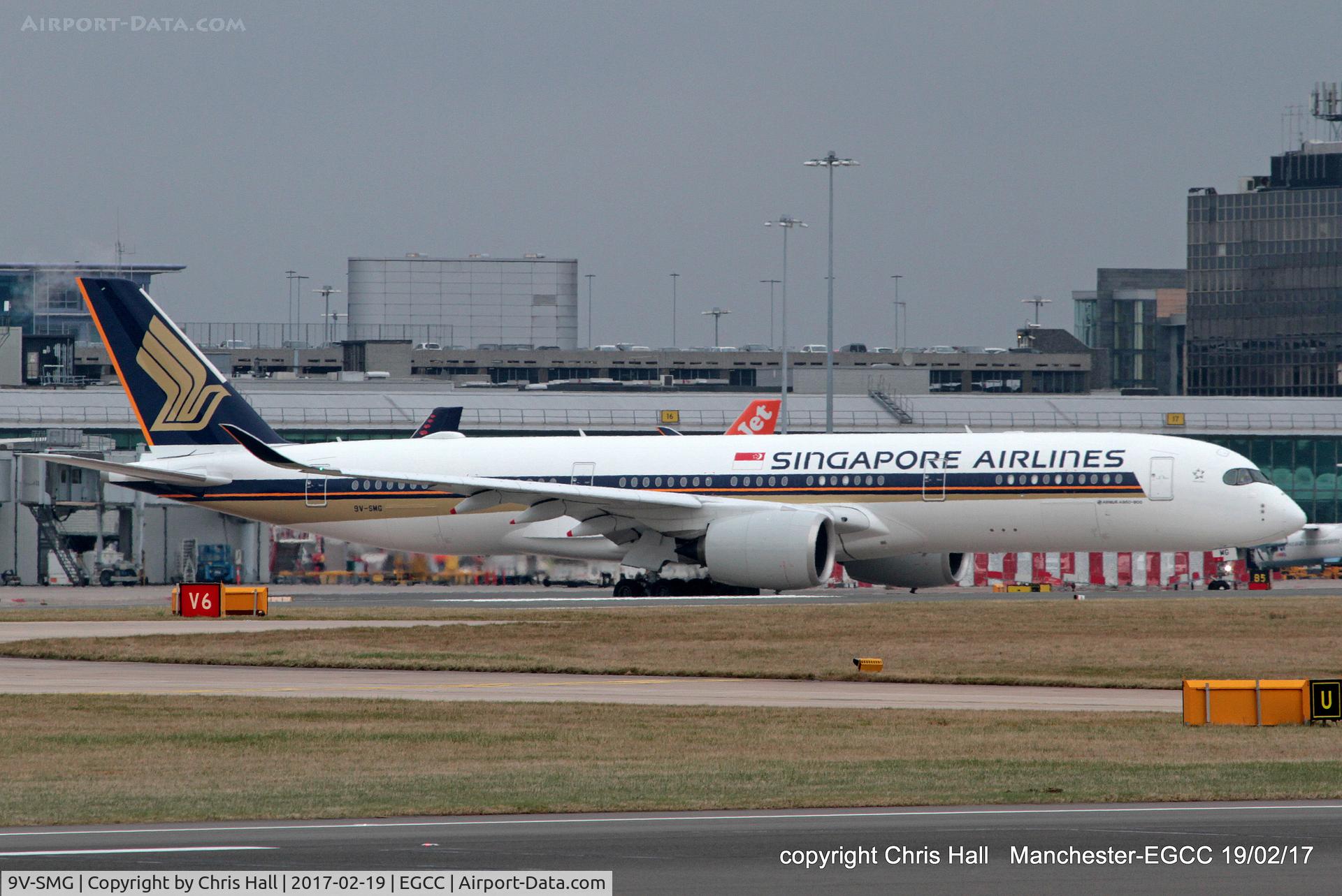 9V-SMG, 2016 Airbus A350-941 C/N 062, Singapore Airlines
