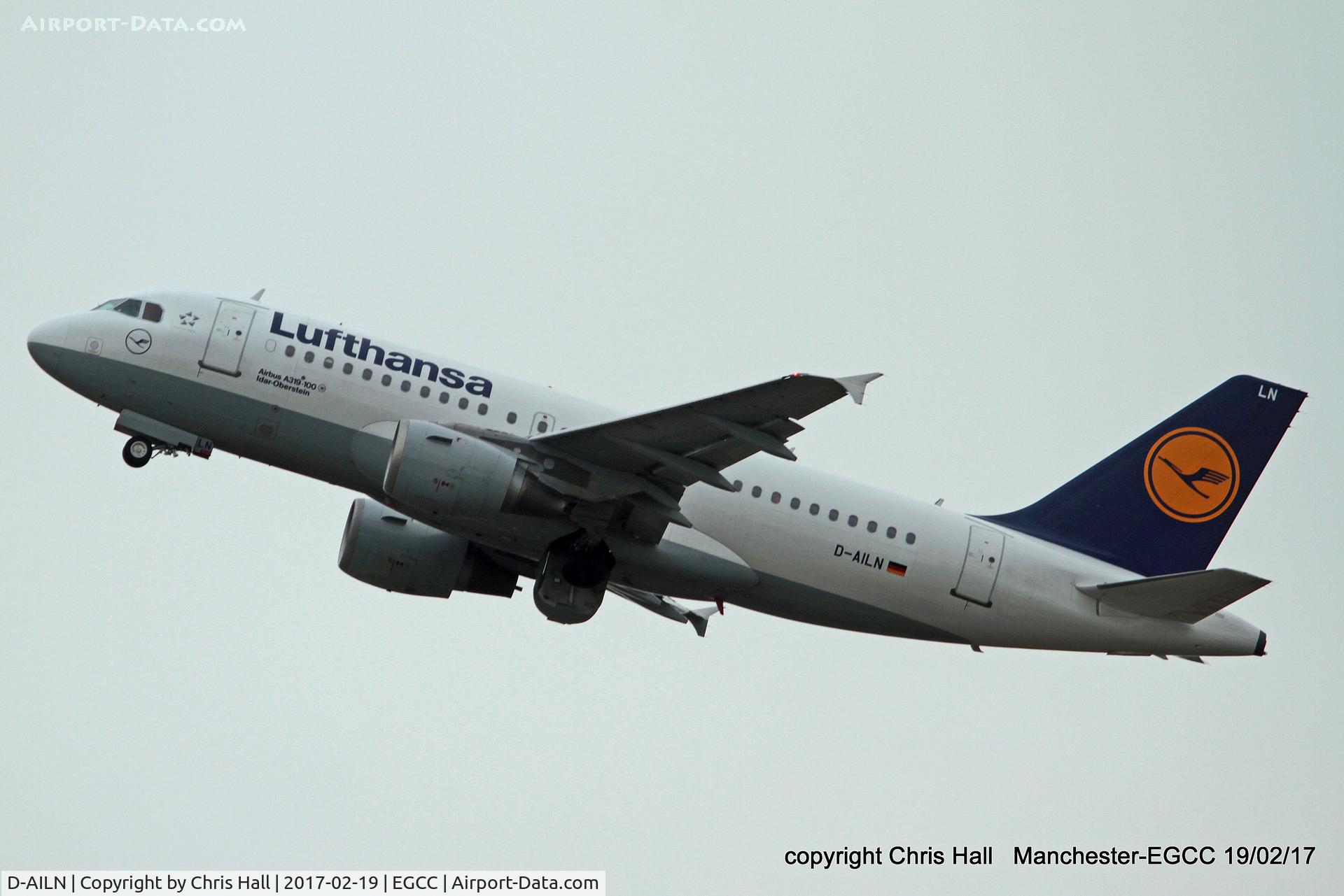 D-AILN, 1997 Airbus A319-114 C/N 700, Lufthansa