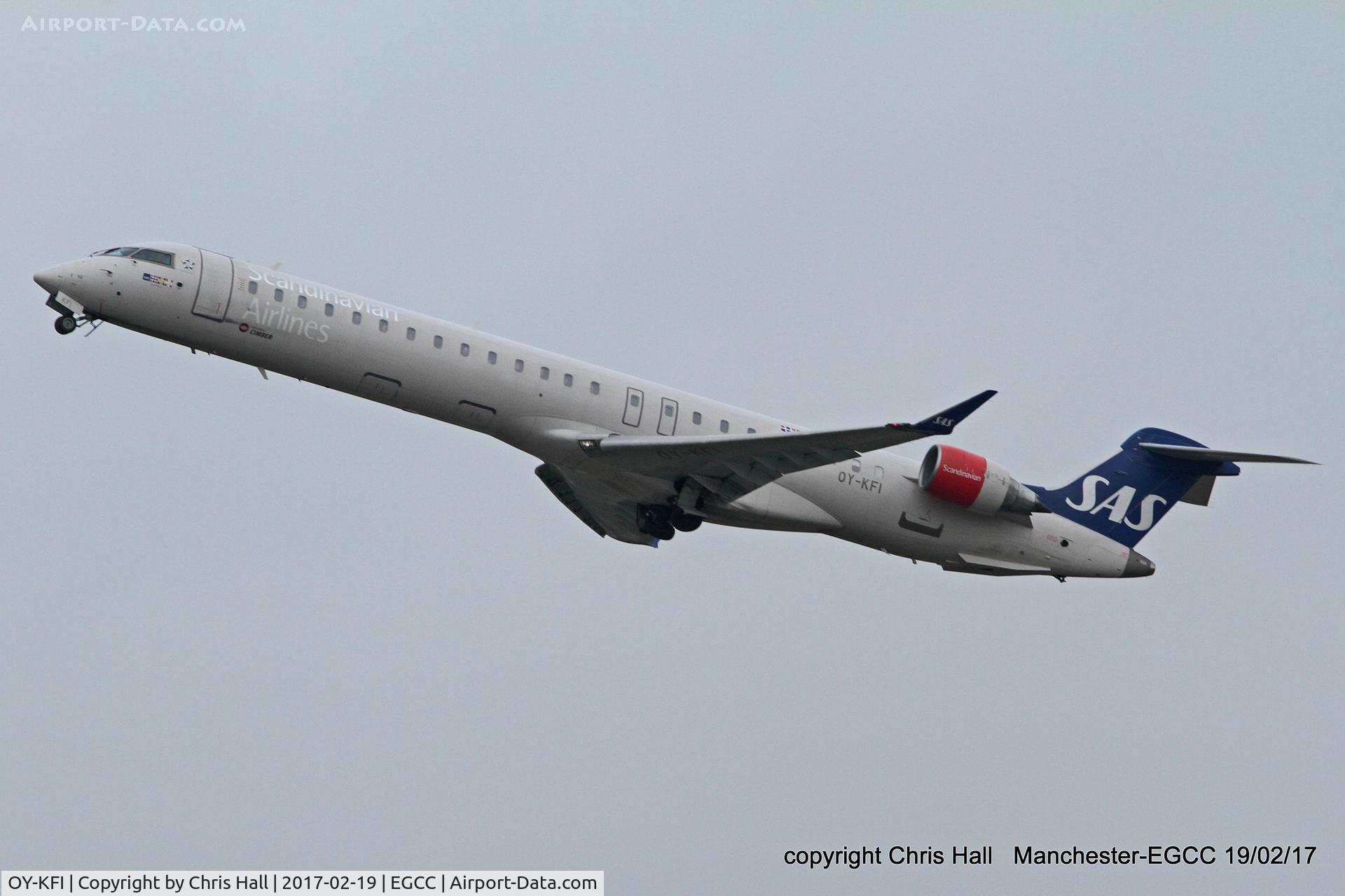 OY-KFI, 2009 Canadair CRJ-900ER (CL-600-2D24) C/N 15242, SAS Scandinavian Airline System