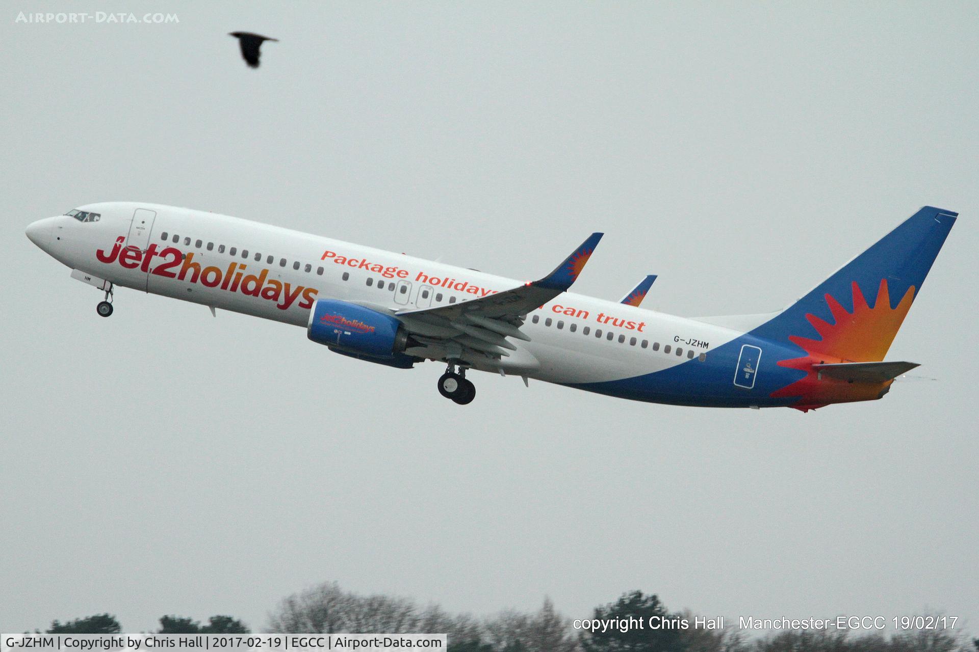 G-JZHM, 2016 Boeing 737-8MG C/N 63570, Jet2