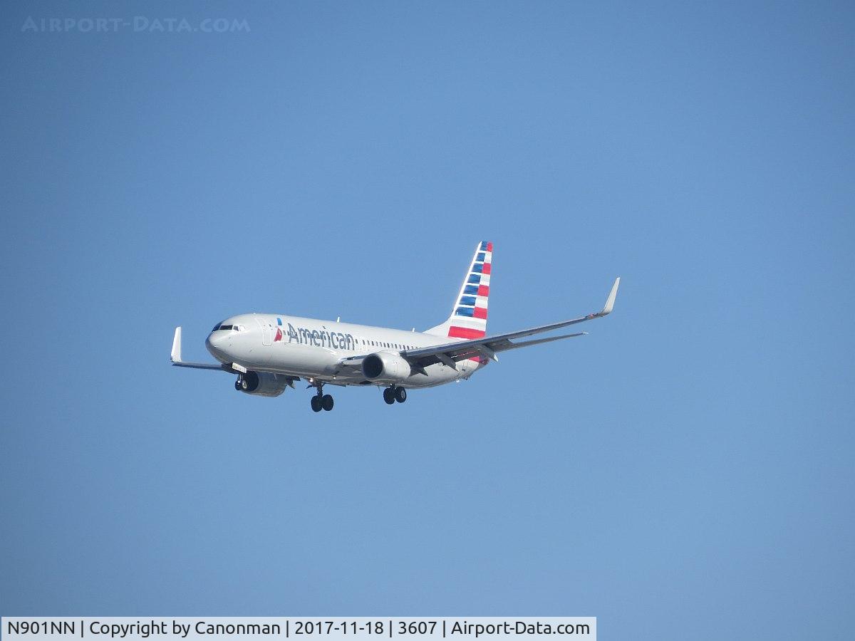 N901NN, 2012 Boeing 737-823 C/N 33226, Landing