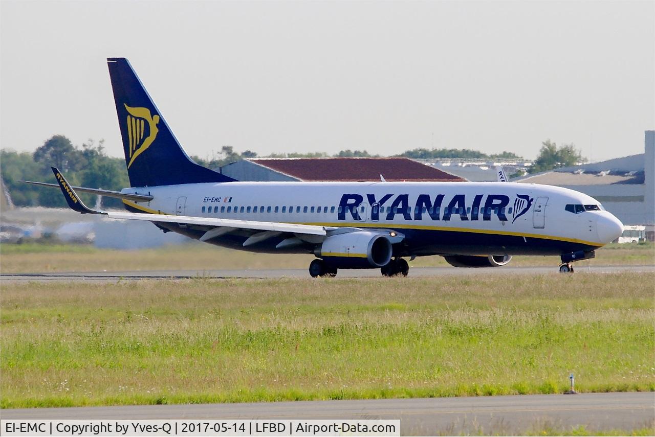 EI-EMC, 2010 Boeing 737-8AS C/N 38510, Boeing 737-8AS, Taxiing to boarding area, Bordeaux-Mérignac airport (LFBD-BOD)