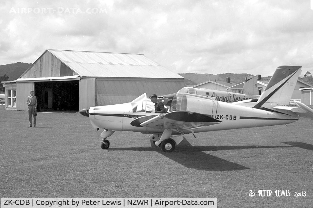 ZK-CDB, Morane-Saulnier MS.880B C/N 5302, Northland Districts AC, Whangarei 1964