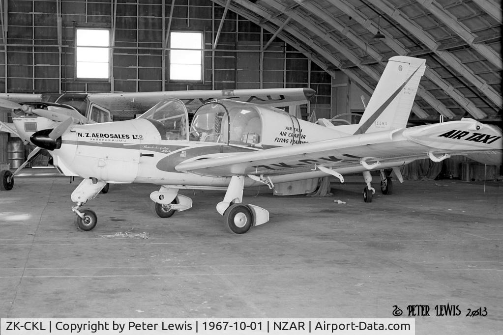 ZK-CKL, Morane-Saulnier MS.880B C/N 5367, NZ Aerosales Flying School Ltd., Paraparaumu
