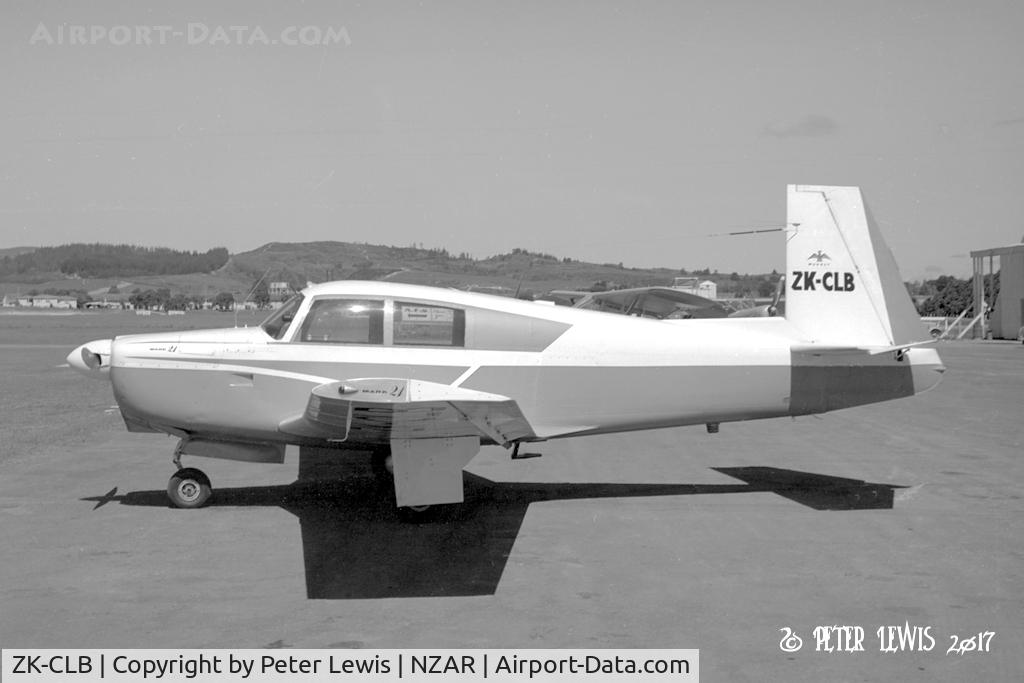 ZK-CLB, Mooney M20C Ranger C/N 2900, Orville Consultants Ltd., Papakura