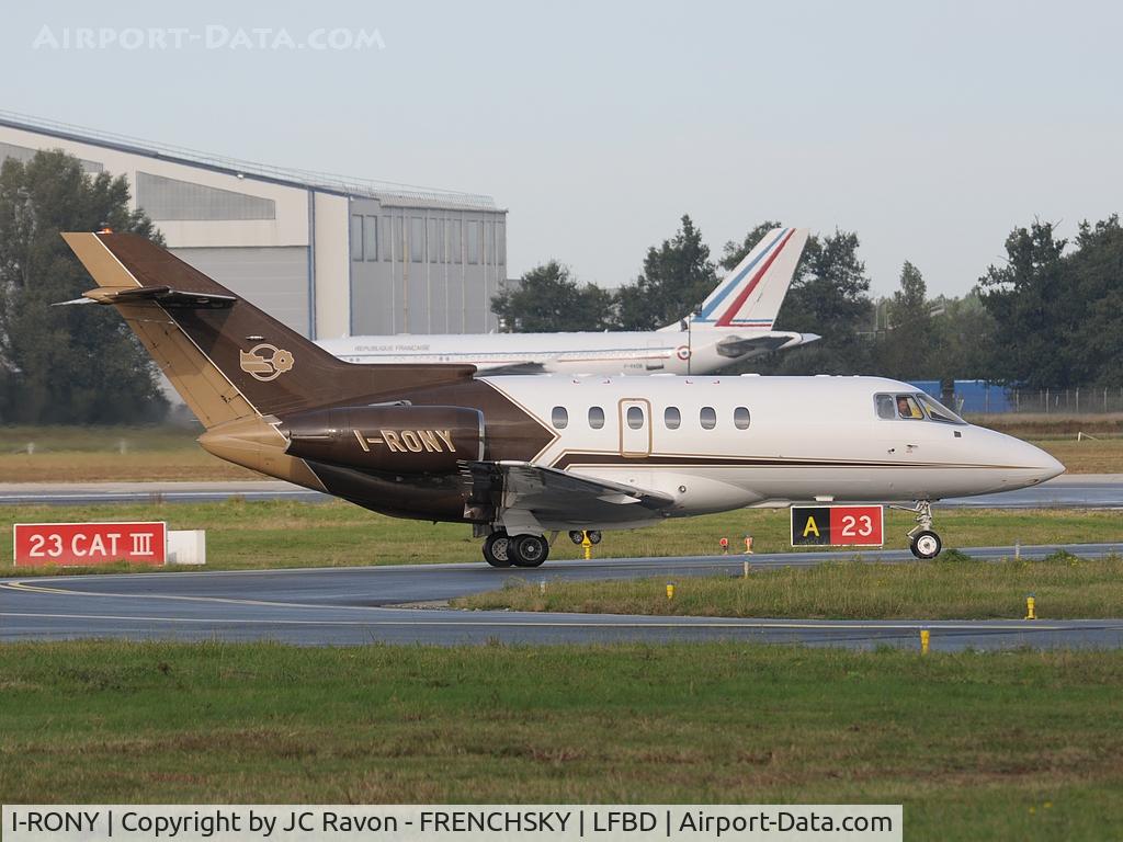 I-RONY, 2000 Raytheon Hawker 800XP C/N 258506, Alba Servizi Aerotransporti