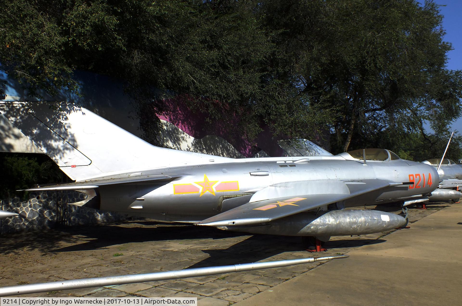 9214, Shenyang J-6 C/N Not found 9214, Shenyang J-6 (chinese version similar to MiG-19S) FARMER at the China Aviation Museum Datangshan