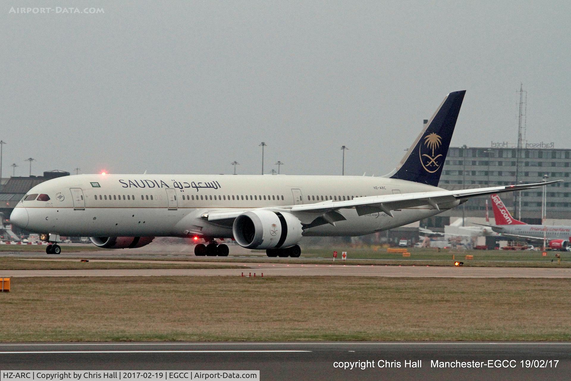 HZ-ARC, 2016 Boeing 787-9 Dreamliner C/N 41546, Saudi Arabian Airlines