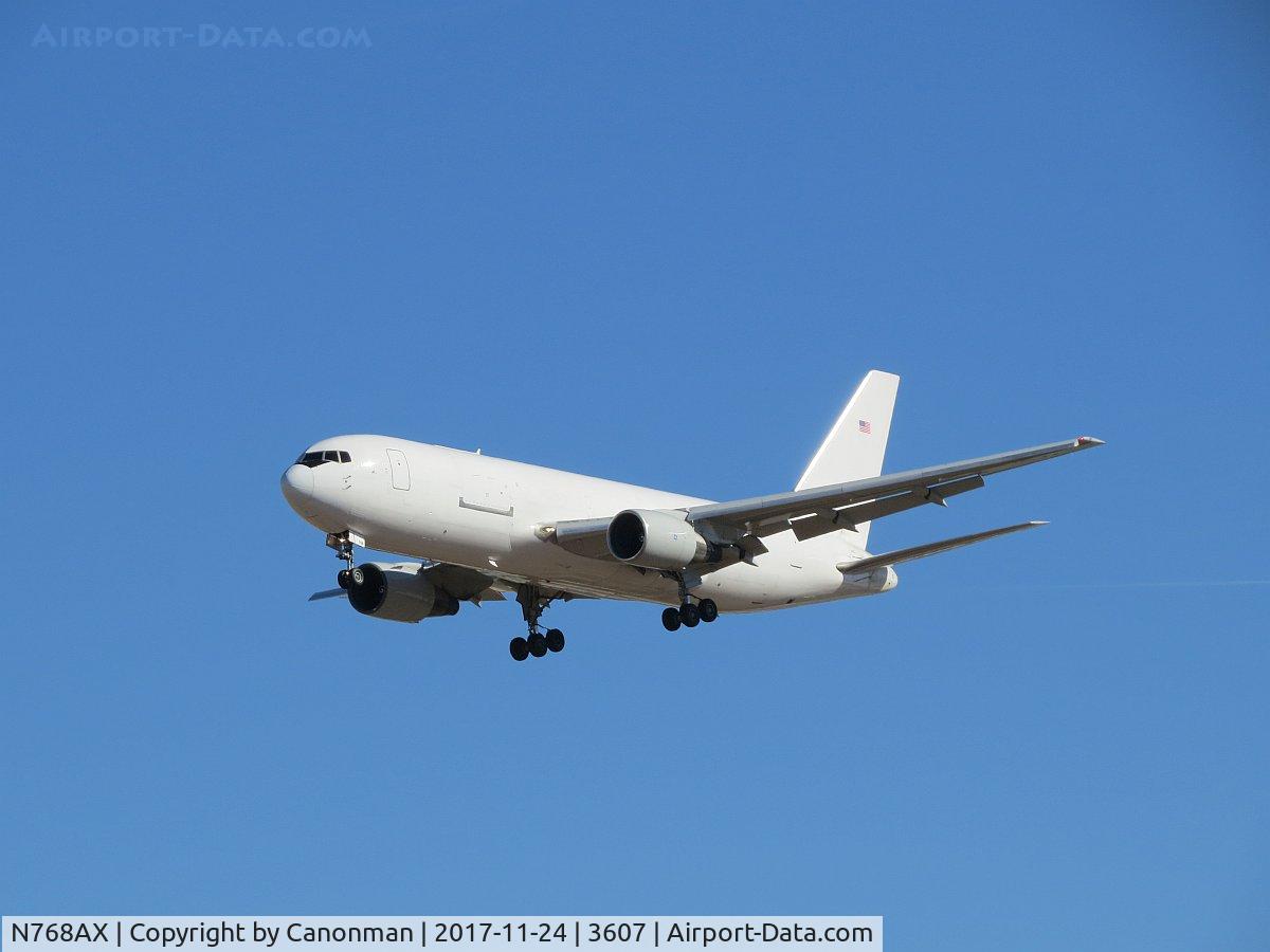 N768AX, 1983 Boeing 767-281 C/N 22786, Landing