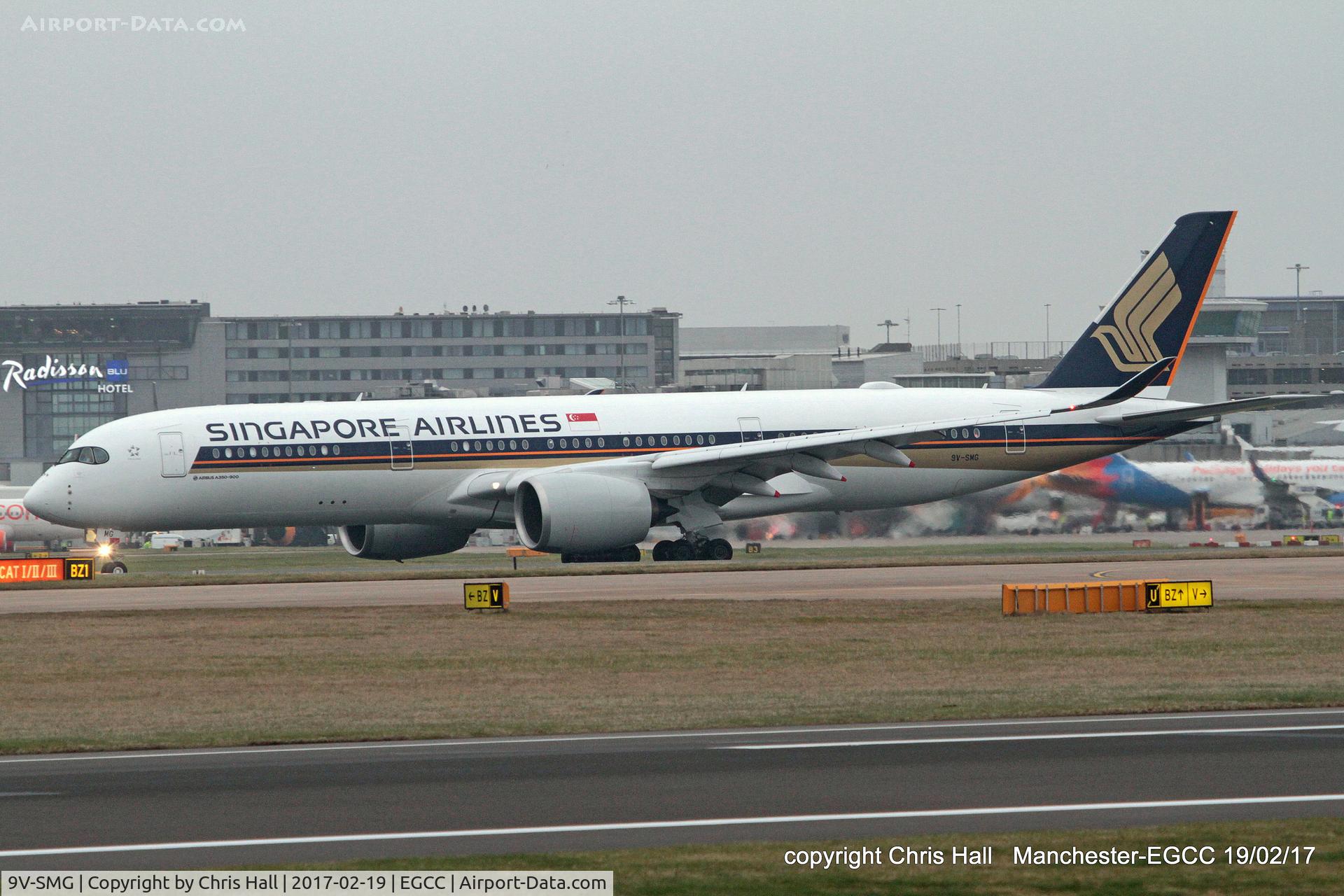 9V-SMG, 2016 Airbus A350-941 C/N 062, Singapore Airlines