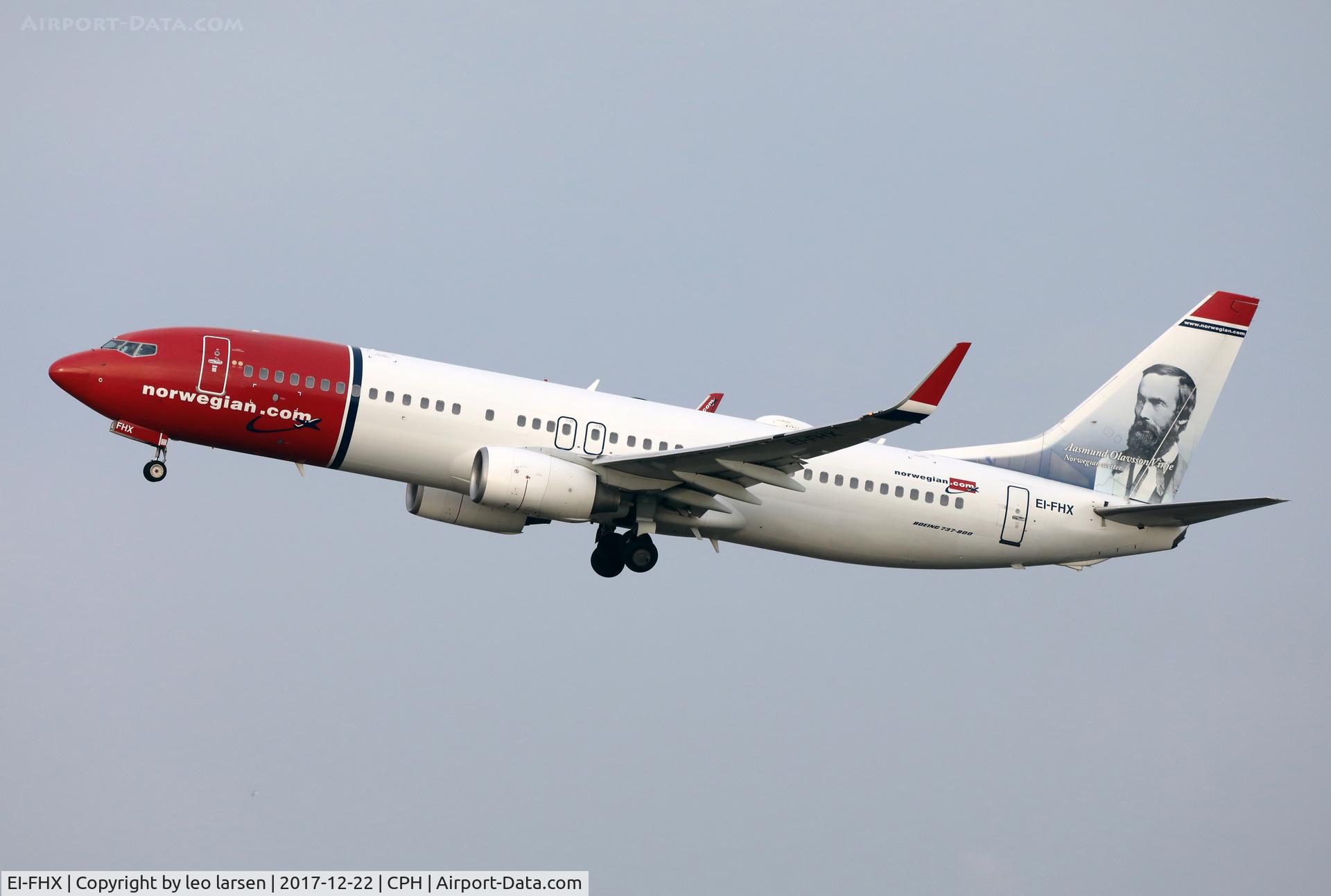 EI-FHX, 2010 Boeing 737-8JP C/N 40866, Copenhagen 22.12.2017