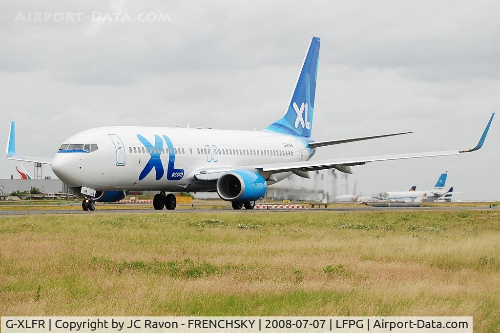 G-XLFR, 2008 Boeing 737-8Q8 C/N 35279, ex XL Airways UK