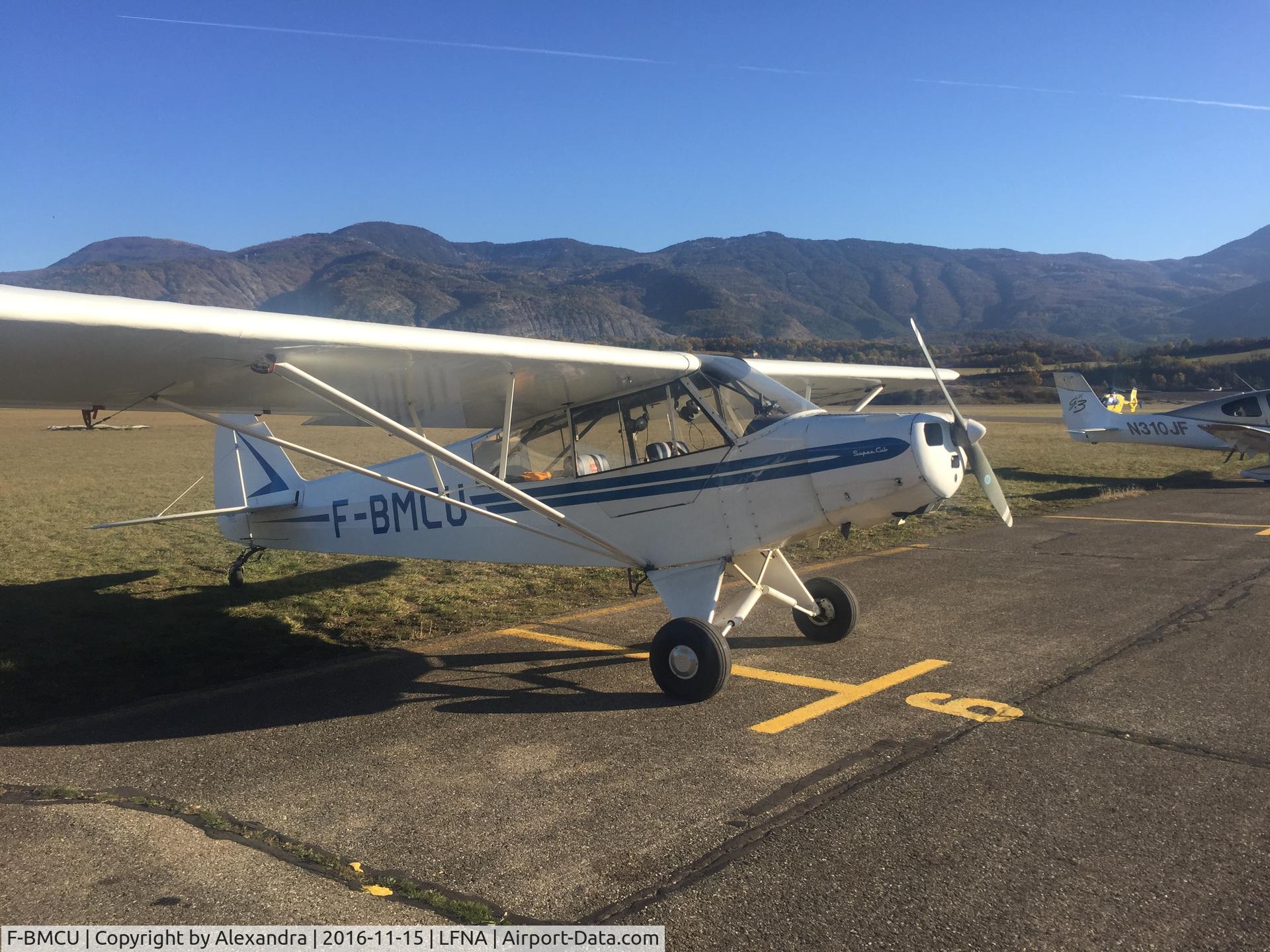 F-BMCU, 1951 Piper L-18C Super Cub (PA-18-95) C/N 18-1429, Gap Tallard
