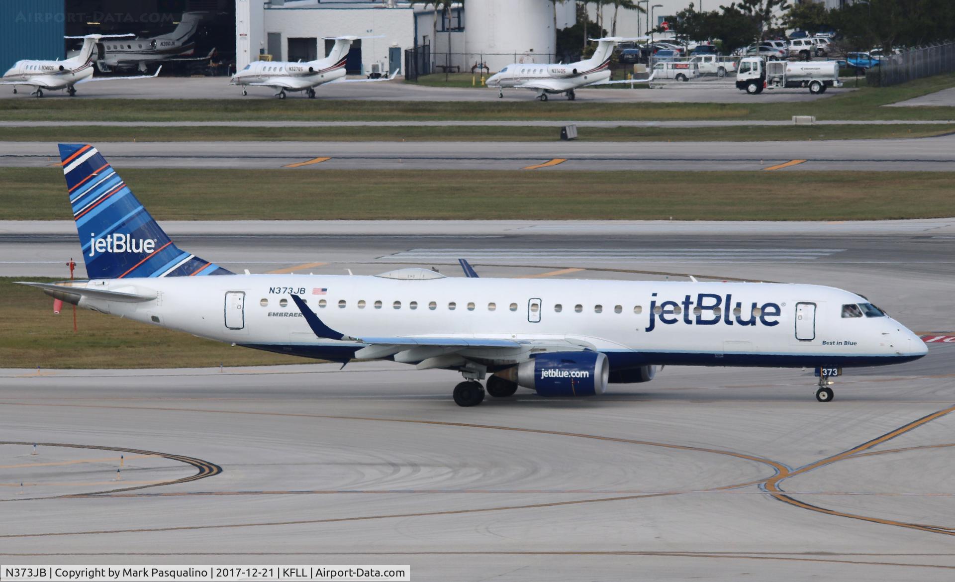N373JB, 2013 Embraer ERJ-190-100 IGW C/N 19000624, ERJ-190-100 IGW
