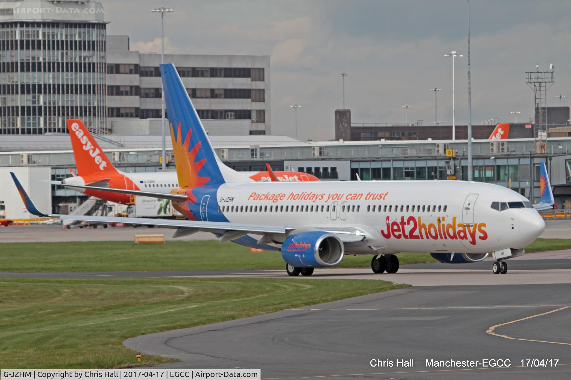 G-JZHM, 2016 Boeing 737-8MG C/N 63570, Jet2