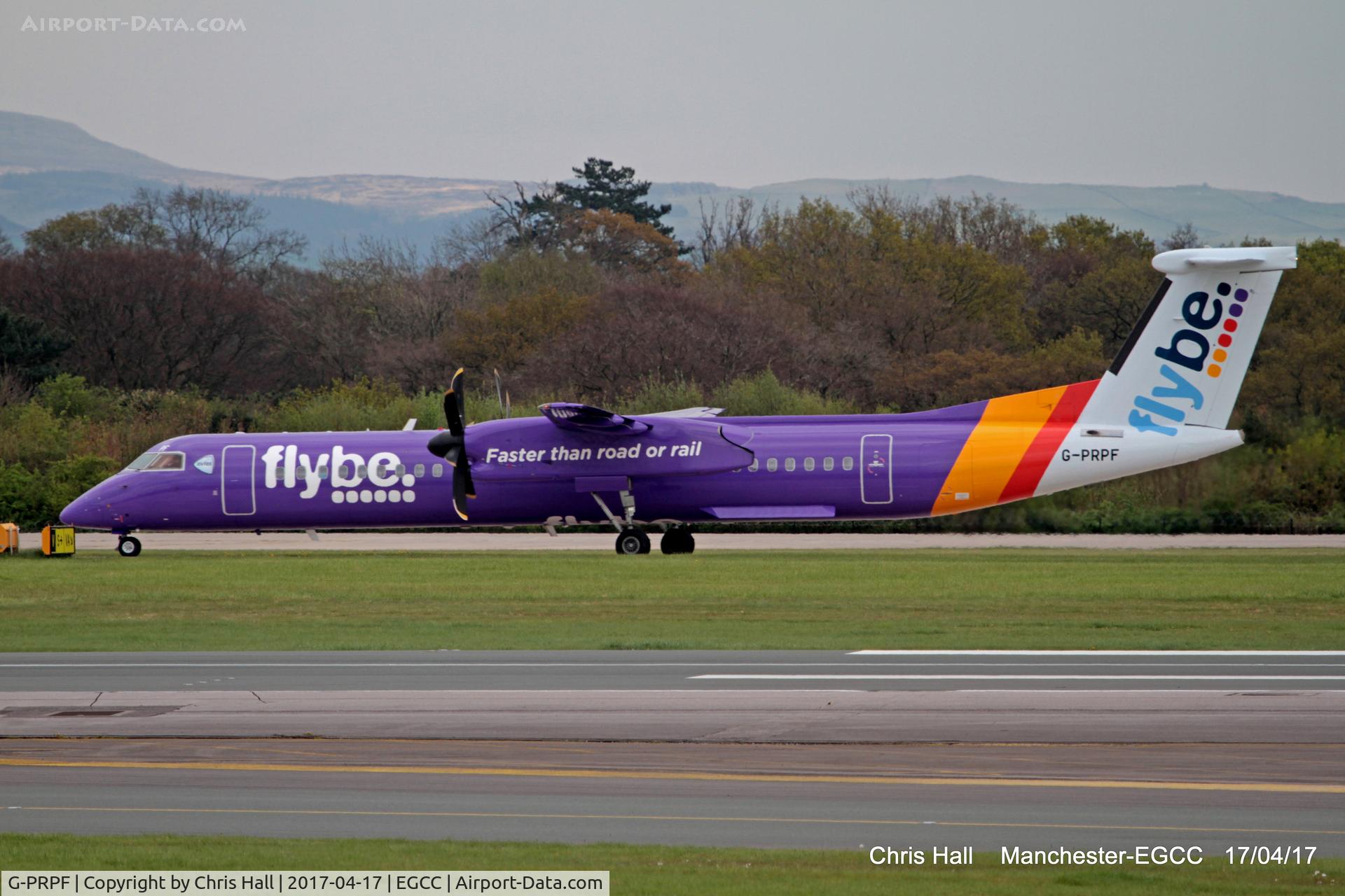 G-PRPF, 2008 Bombardier DHC-8-402 Dash 8 C/N 4195, flybe