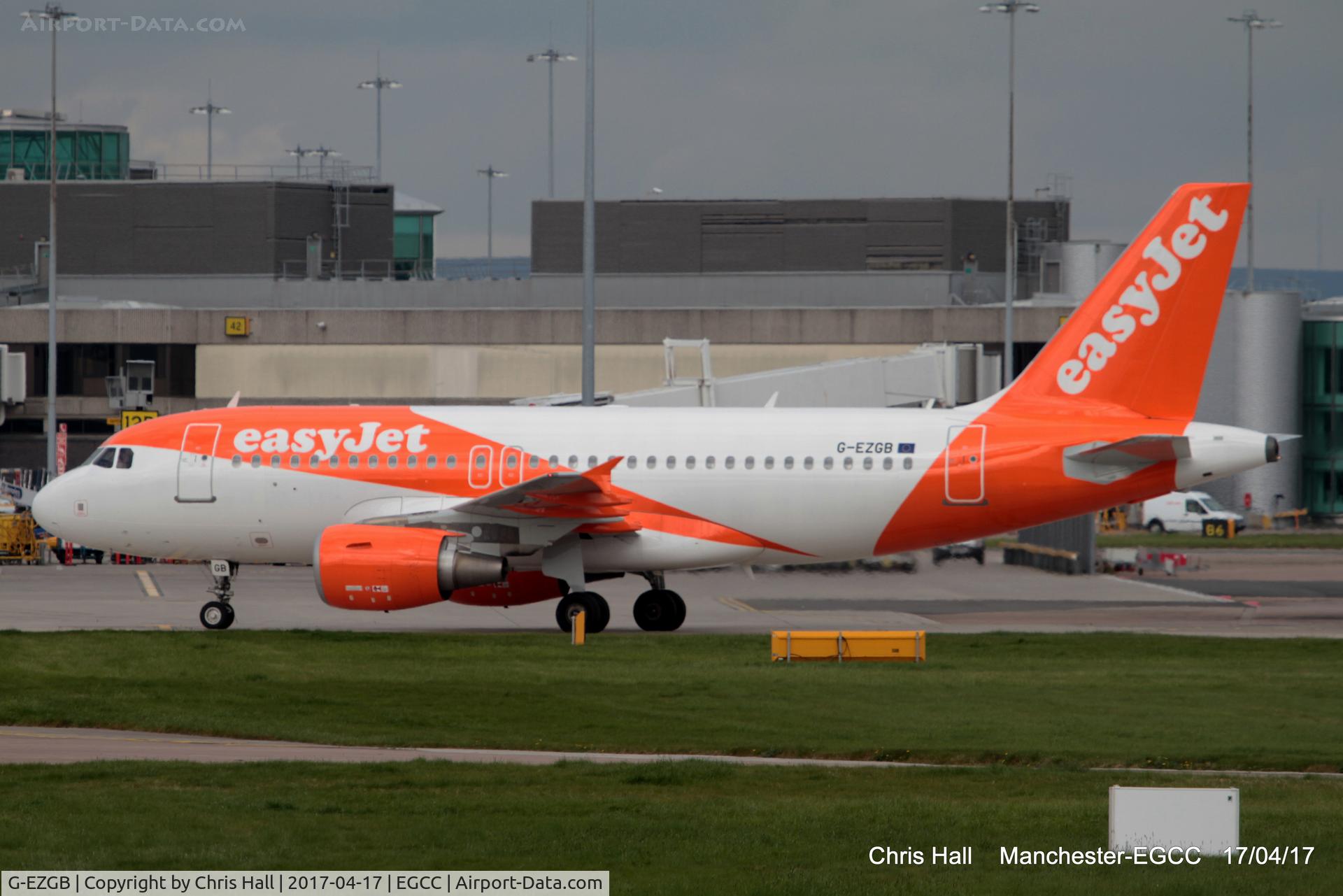 G-EZGB, 2010 Airbus A319-111 C/N 4437, easyJet