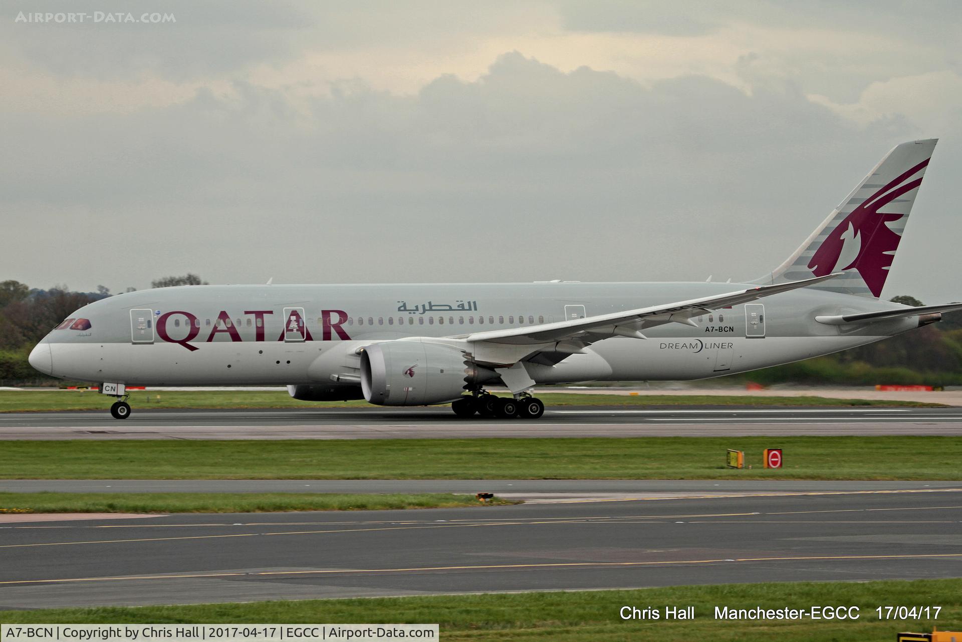 A7-BCN, 2014 Boeing 787-8 Dreamliner C/N 38332, Qatar