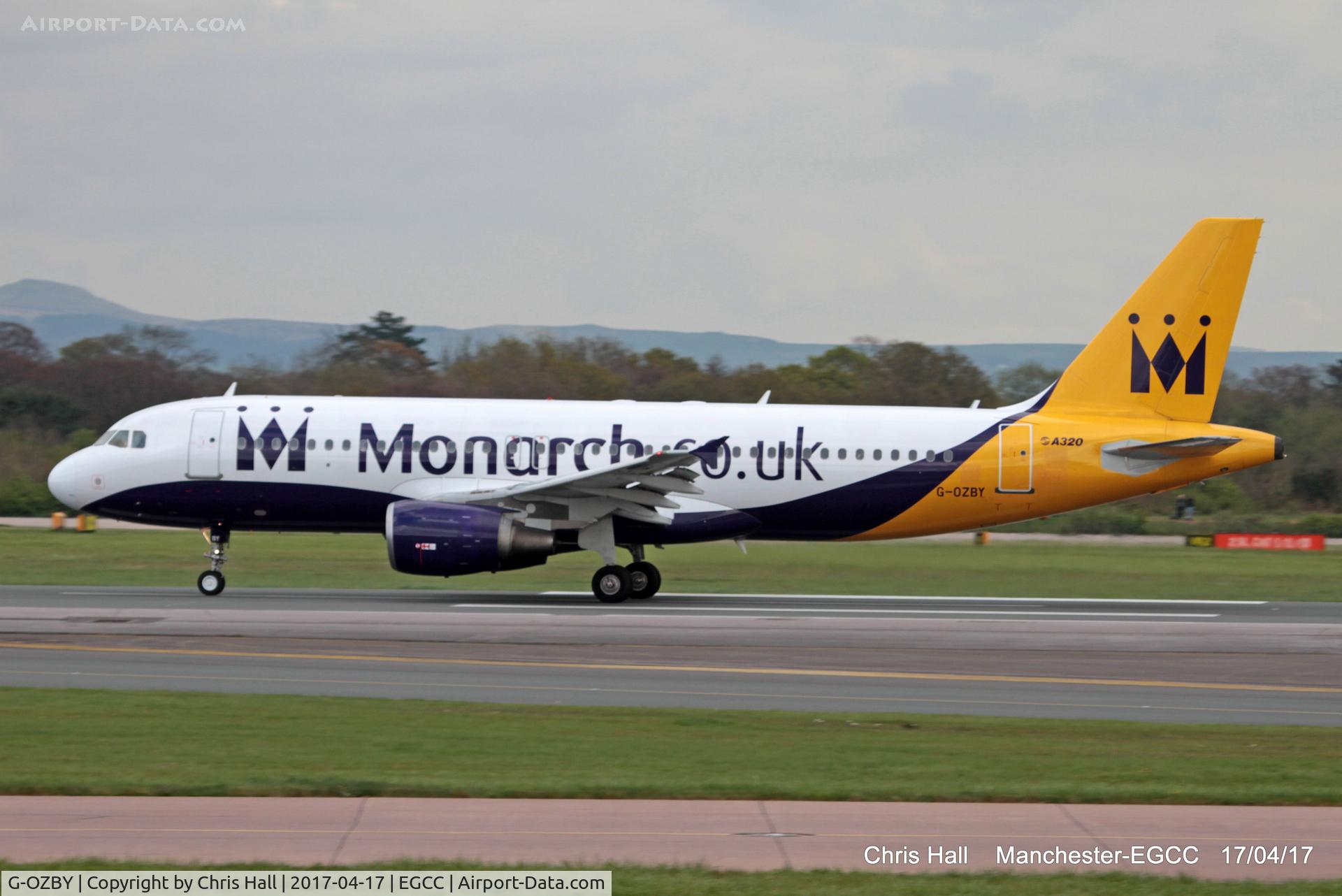 G-OZBY, 2000 Airbus A320-214 C/N 1320, Monarch
