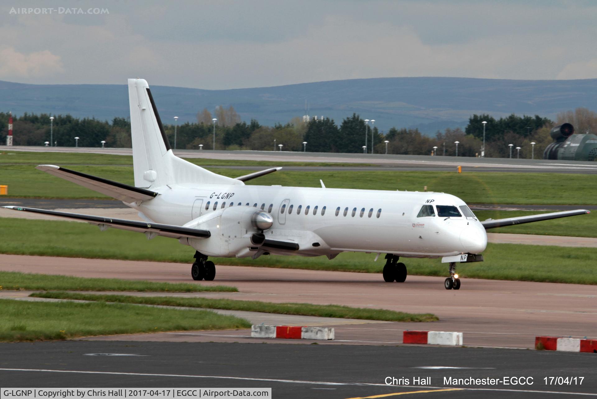 G-LGNP, 1995 Saab 2000 C/N 2000-018, Loganair
