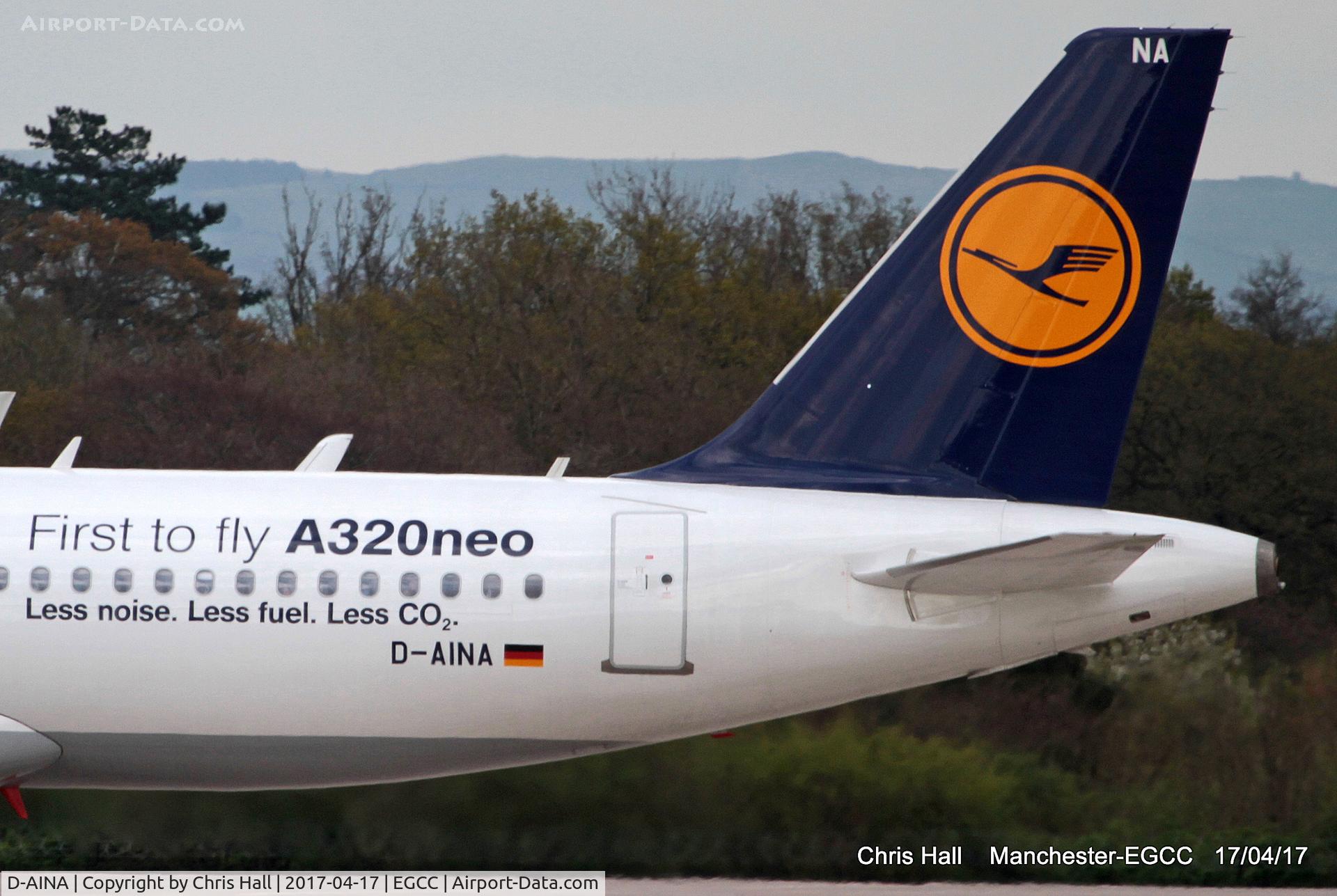 D-AINA, 2015 Airbus A320-271N C/N 6801, Lufthansa